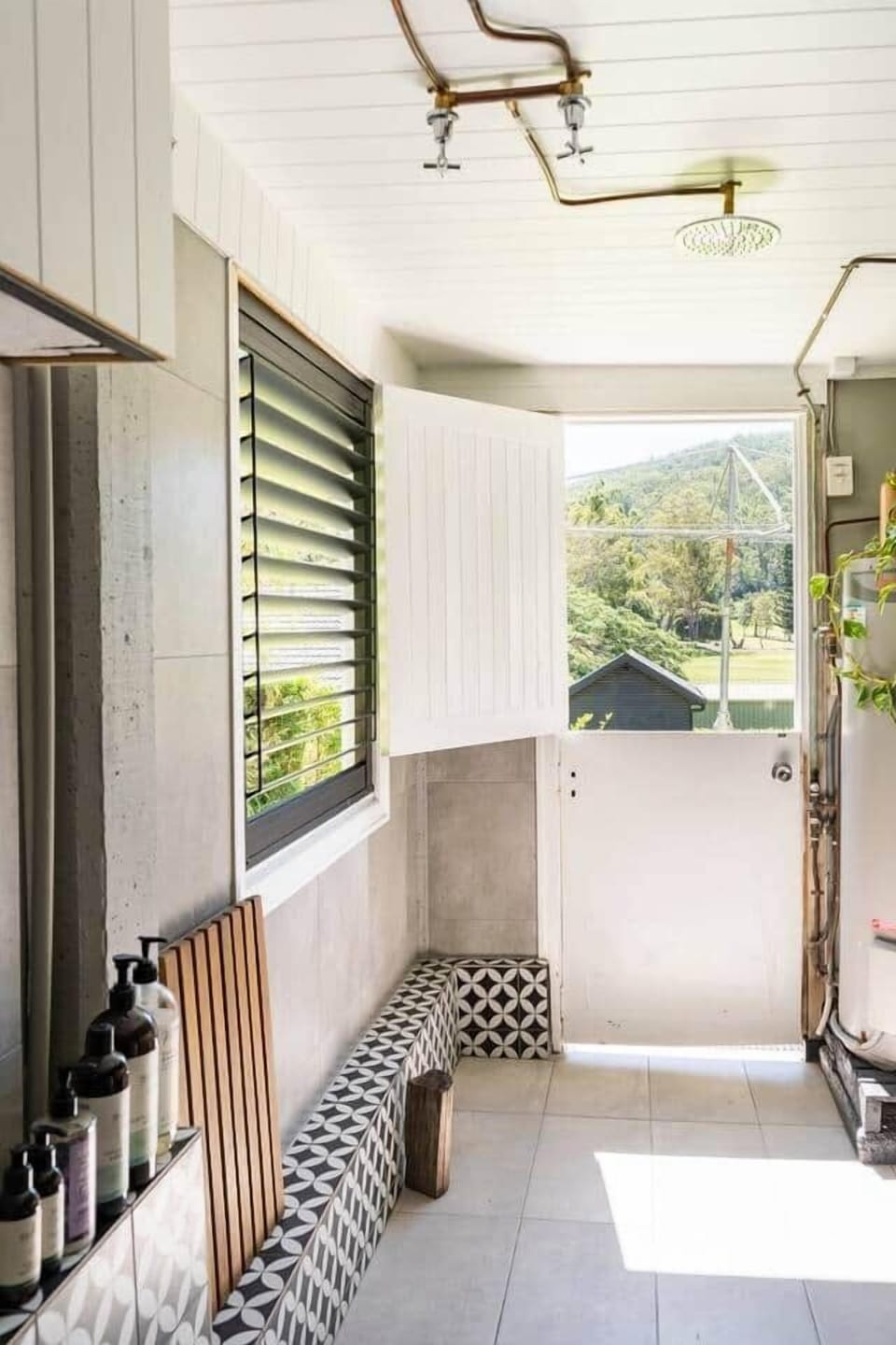 Shower with a view! 