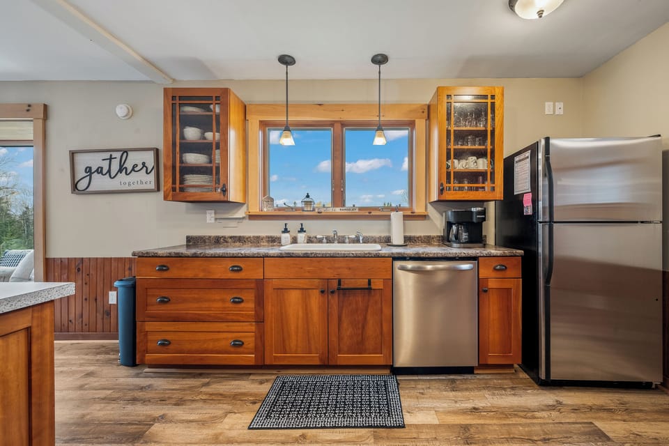 Plenty of space for prepping meals