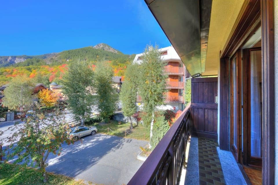 Balcony with view