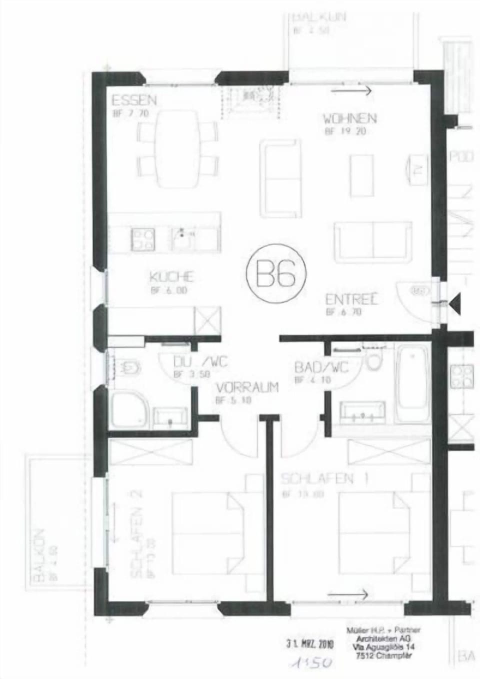 apartment plan