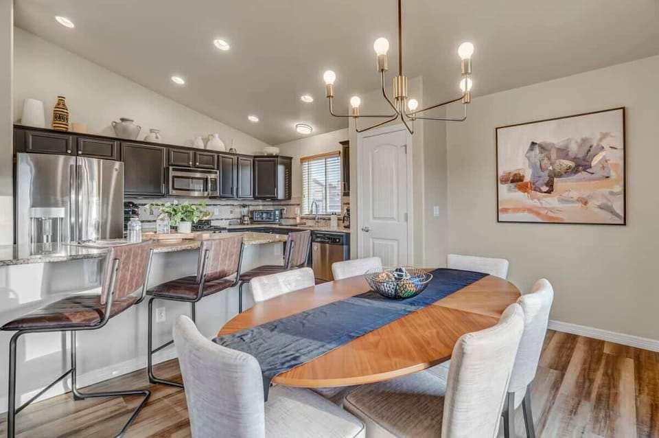 Fully Stocked Kitchen and Dining