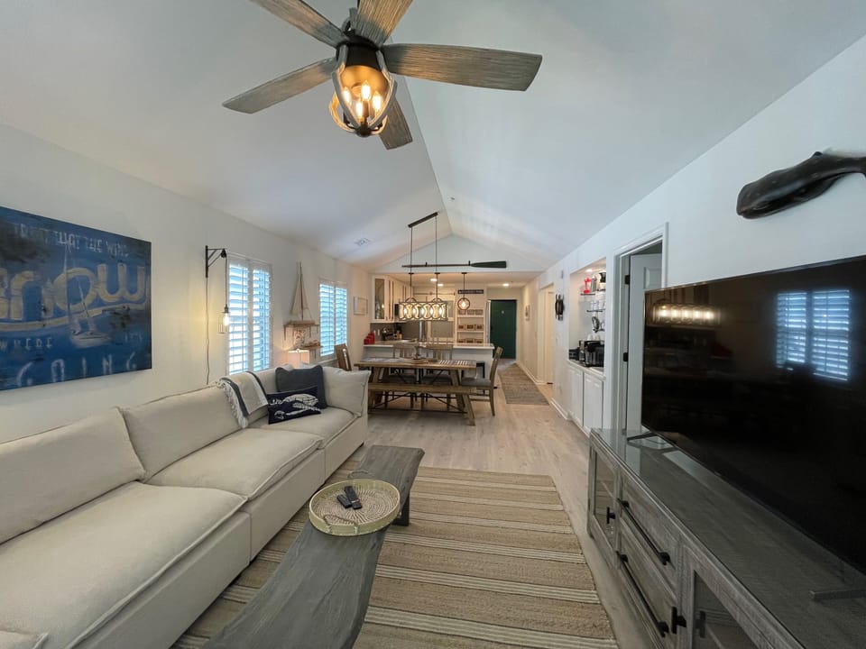 Living room from deck