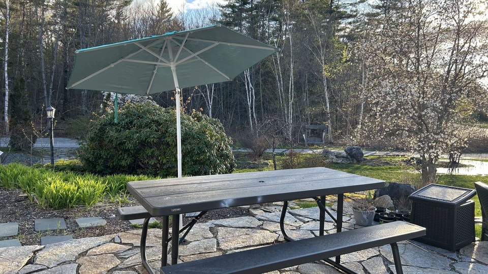 Patio picnic table 