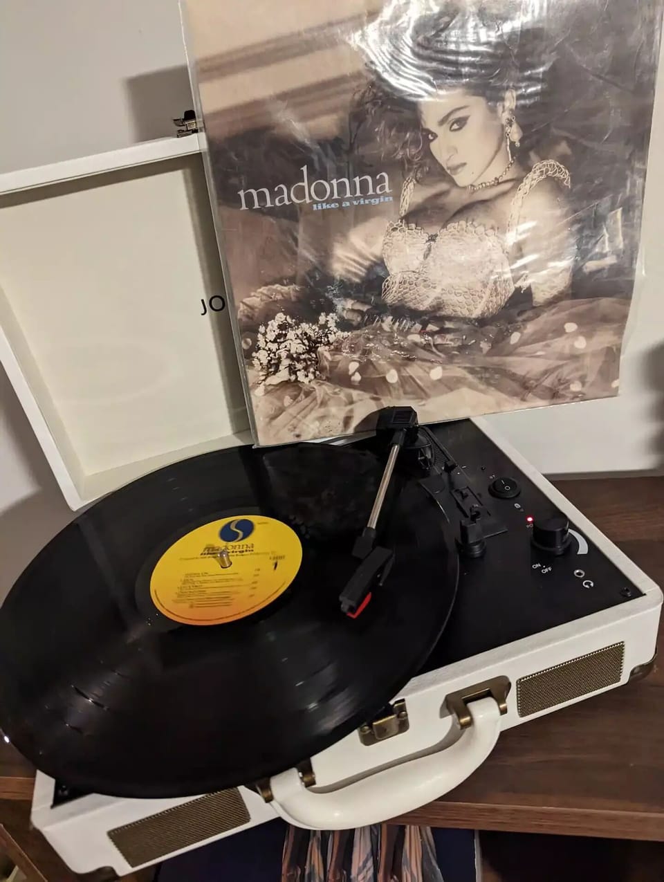 Record player to set the mood