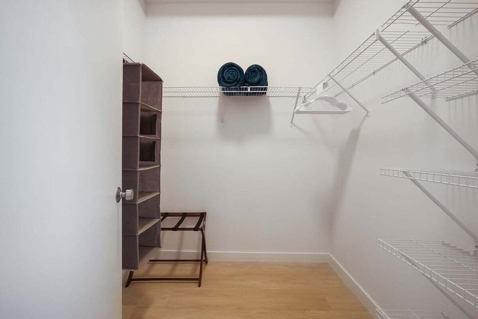 Large closet to fit everything you need!