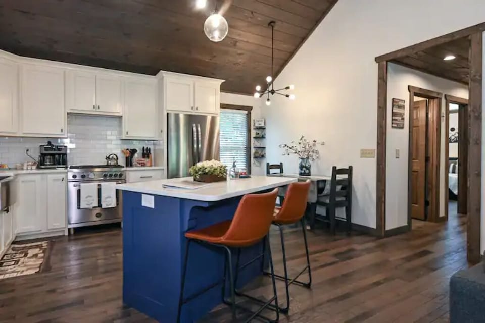 Walk in to our open concept area. 