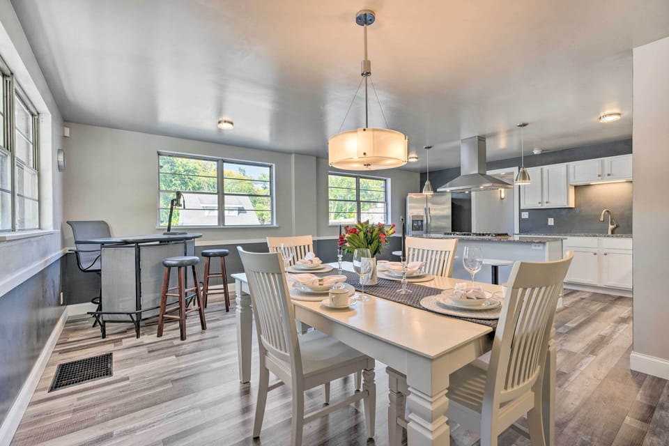 Dining & Kitchen Area | Home Office Space | Central A/C & Heating