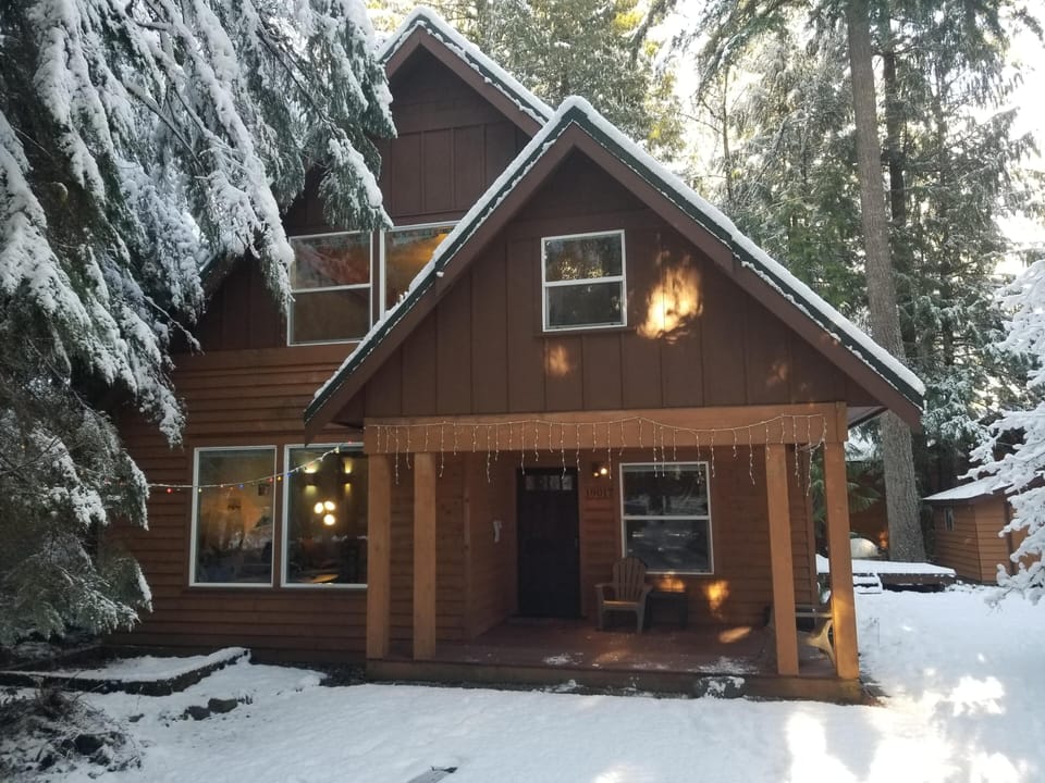 Boulder Cabin Winter