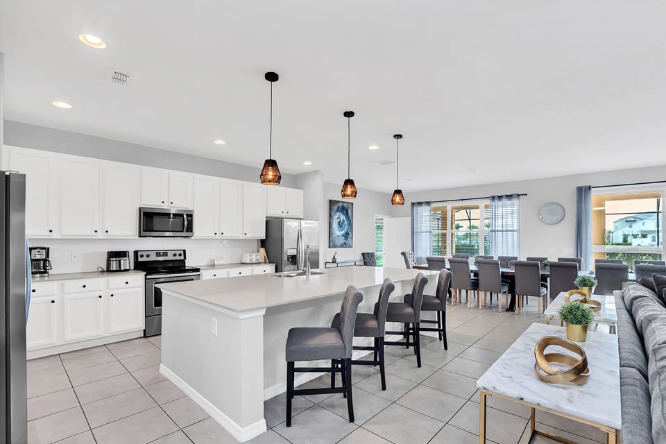 Make your favorite home-cooked meal in this fully equipped kitchen.
