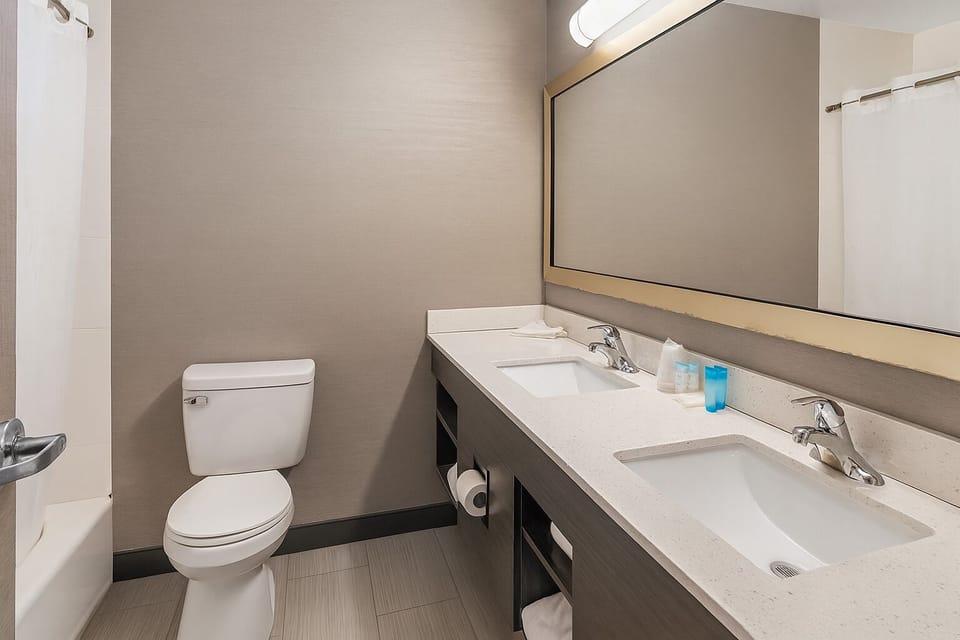 Rest soundly on plush beds in a bright, updated space.