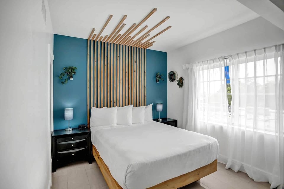 Bedroom. Exact unit will be assigned upon arrival. Views, colors and decor may vary.
