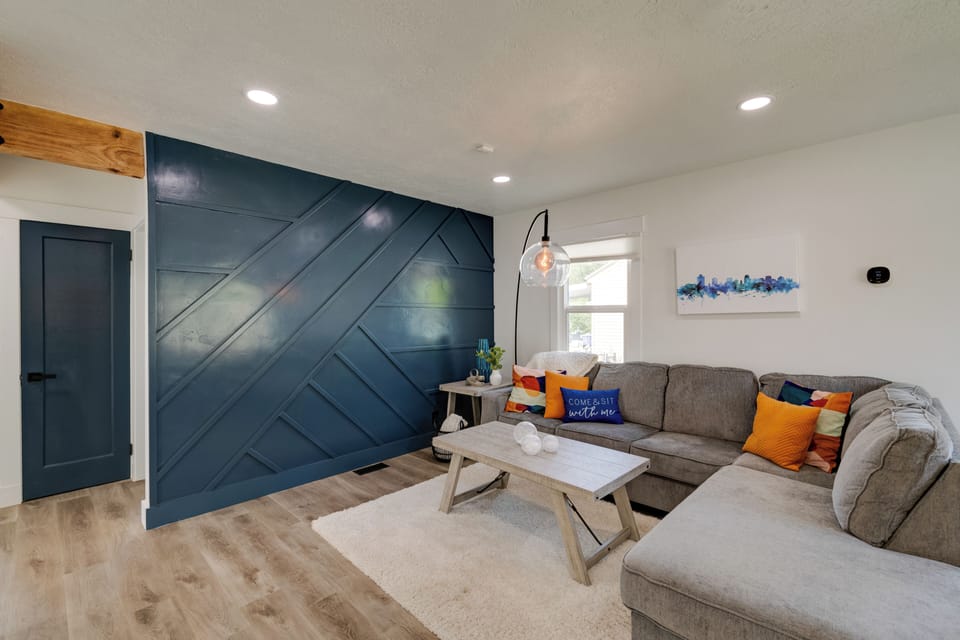 Salt Lake City Vacation Rental | 3BR | 2BA | Stairs Required For Access