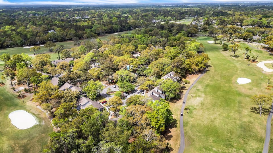 Aerial View of Villas along the George Fazio Golf Course!