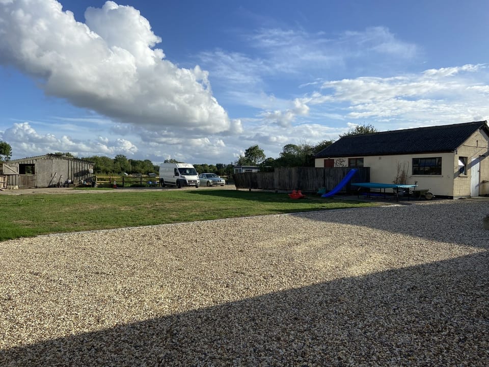 Garden View from Front Door