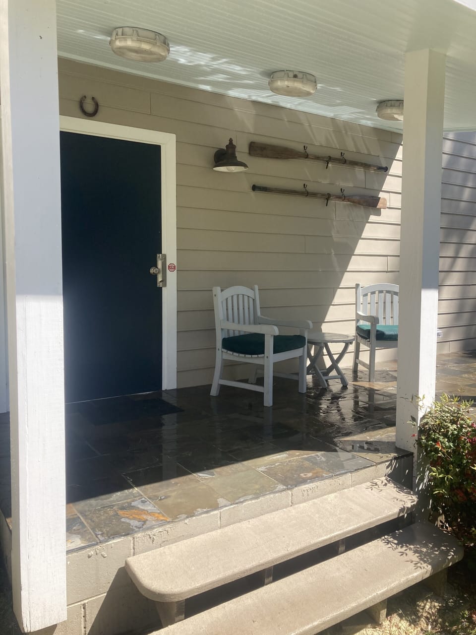 Entrance to barn
