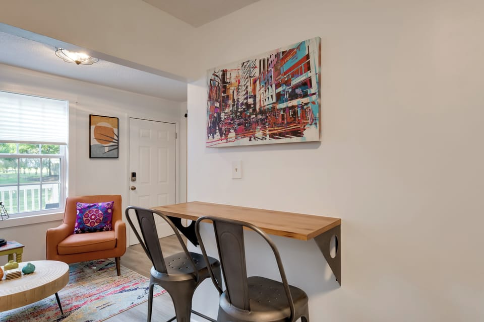 Breakfast Bar | Main Level | Dishware + Flatware
