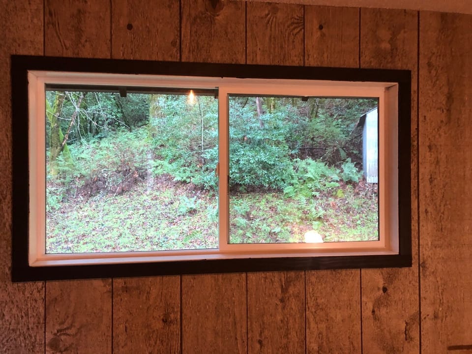 View from the bedroom. 