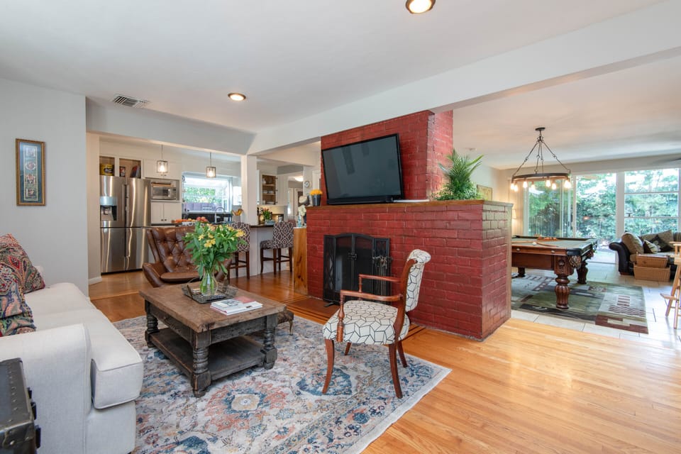 Living room when you enter from front door