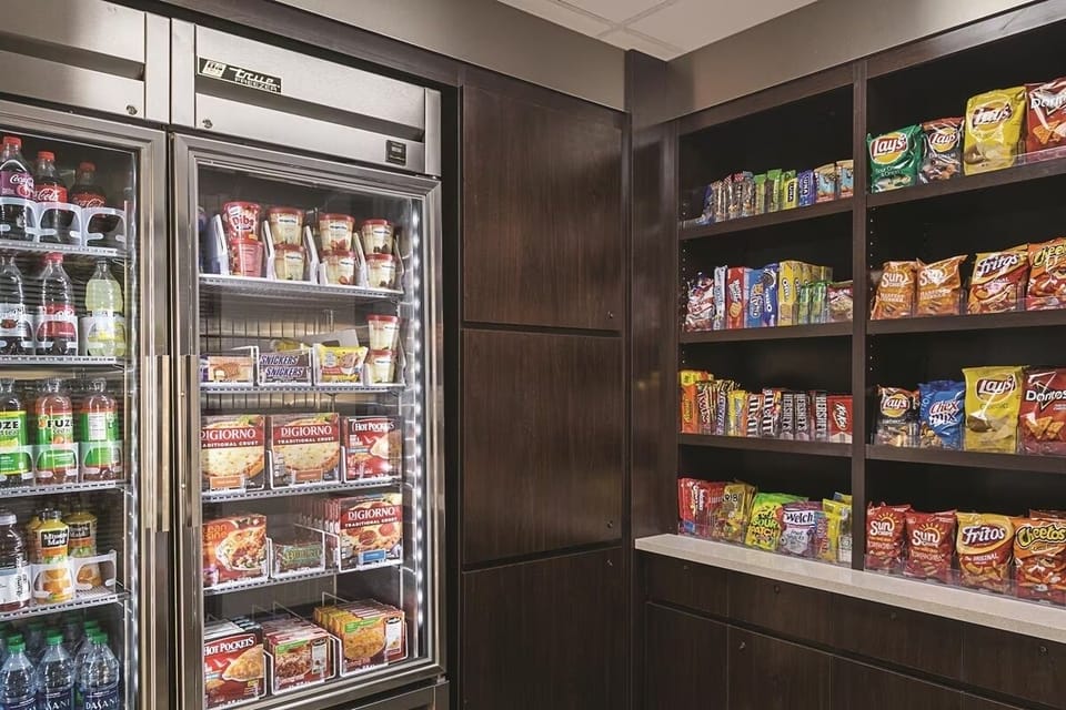 Grab late-night snacks and drinks without leaving the property.