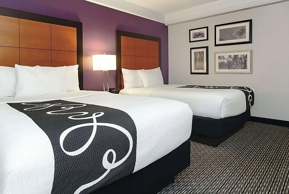 Drift off on crisp linens in a quietly stylish setting.