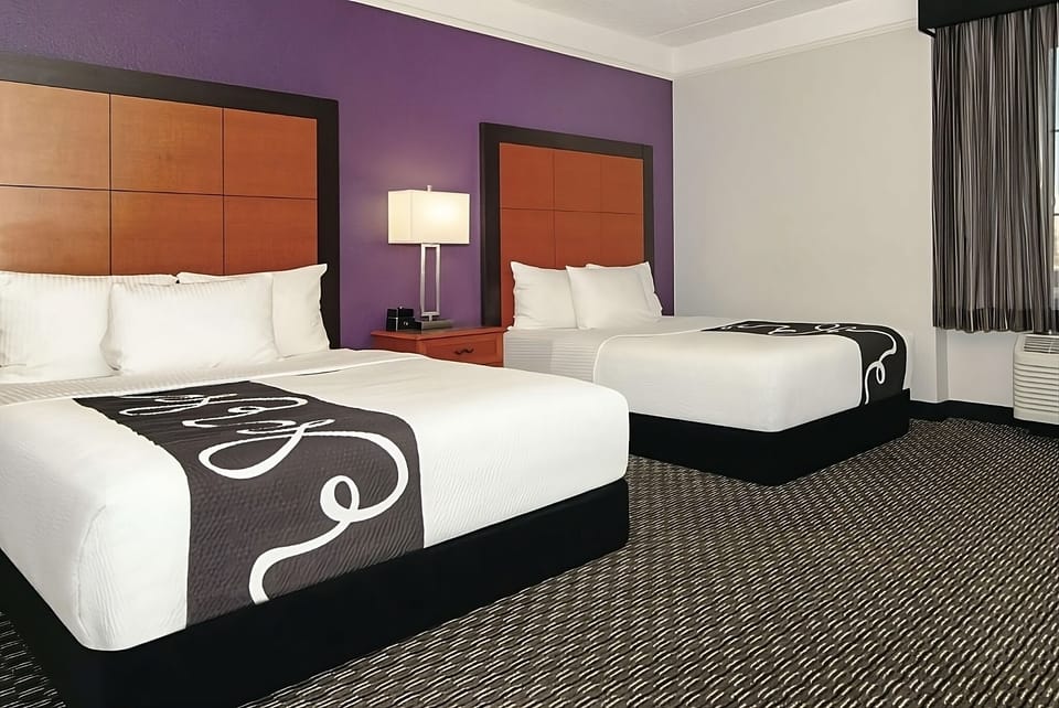 Stretch out in a spacious double-queen room made for families.