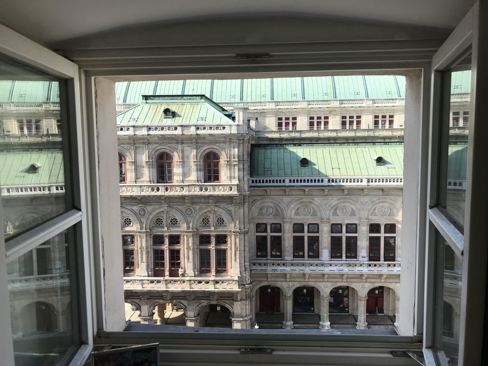 View from 2 of the 3 rooms