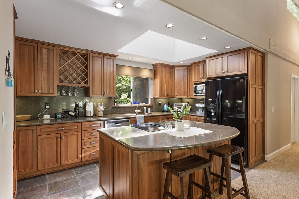 Take a seat at the counter or start cooking!