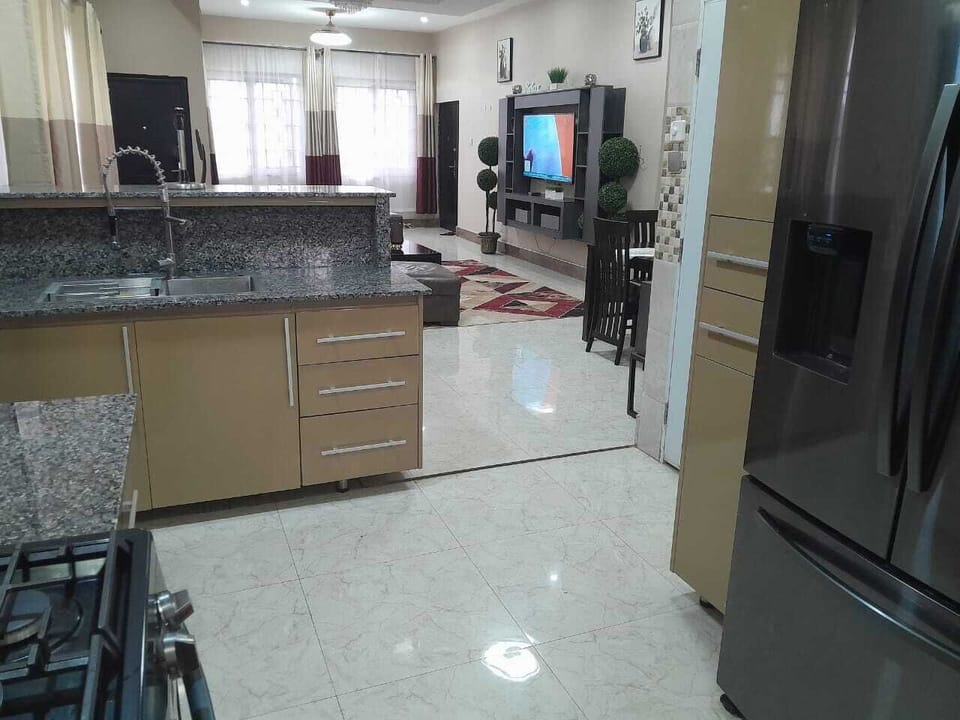 Open Kitchen Refrigerator with water dispenser and ice maker