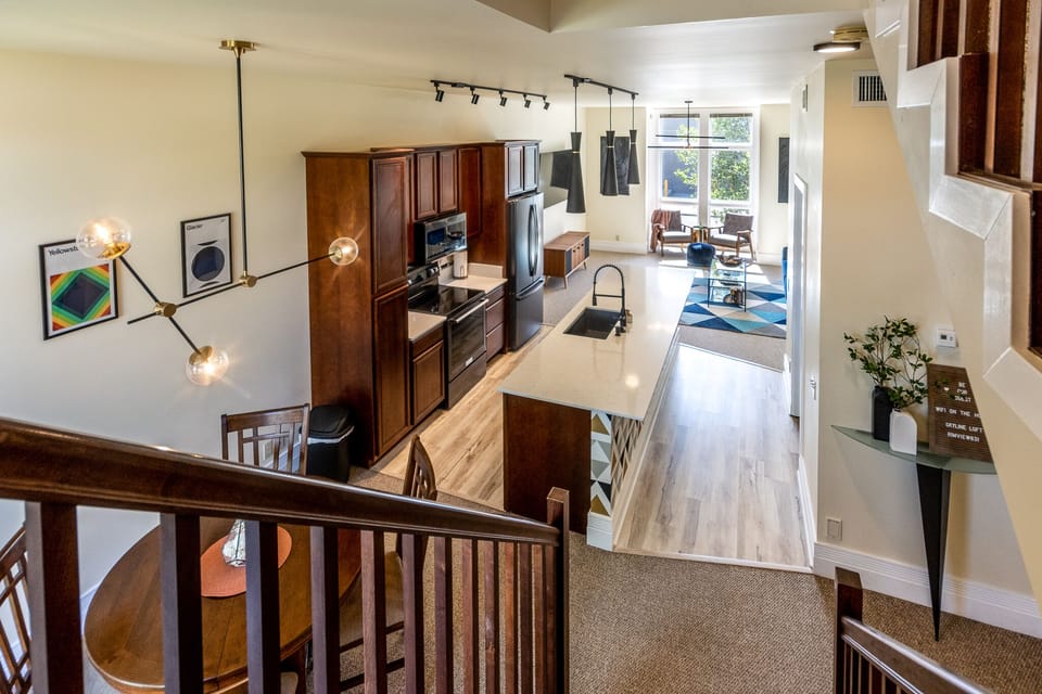 2nd Floor Kitchen & Living Area 