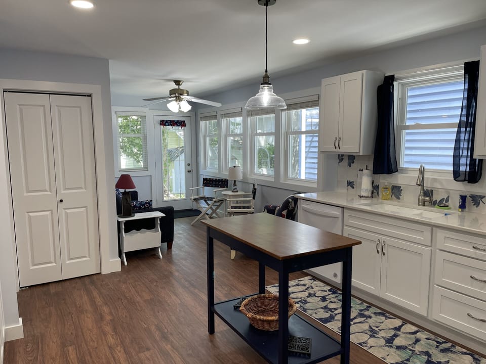 Kitchen and Sun Room