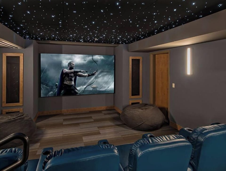 One of the 5 private Movie Theaters located in the Grand Colorado on Peak 8.