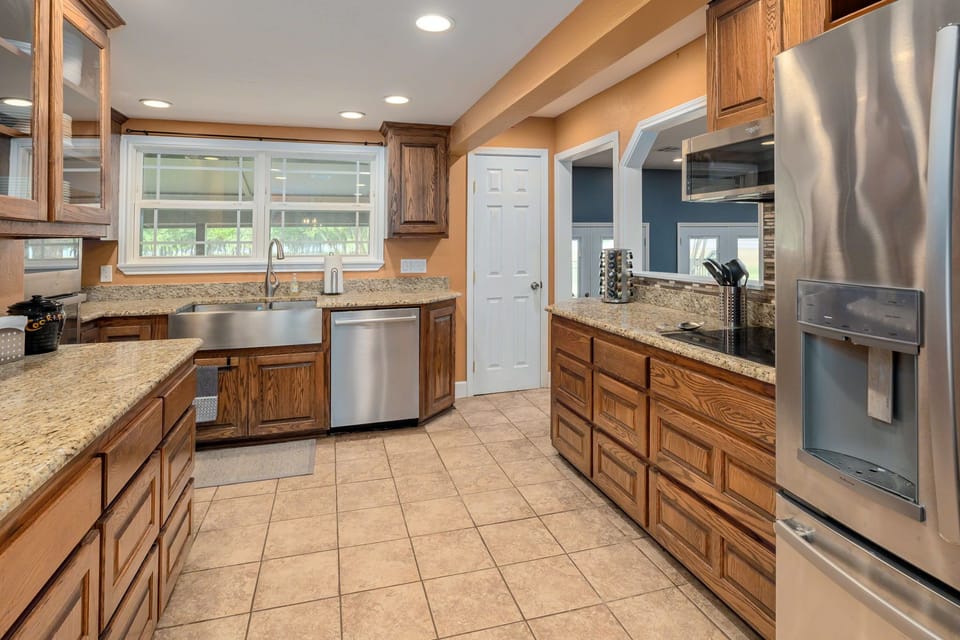 Open window to family room