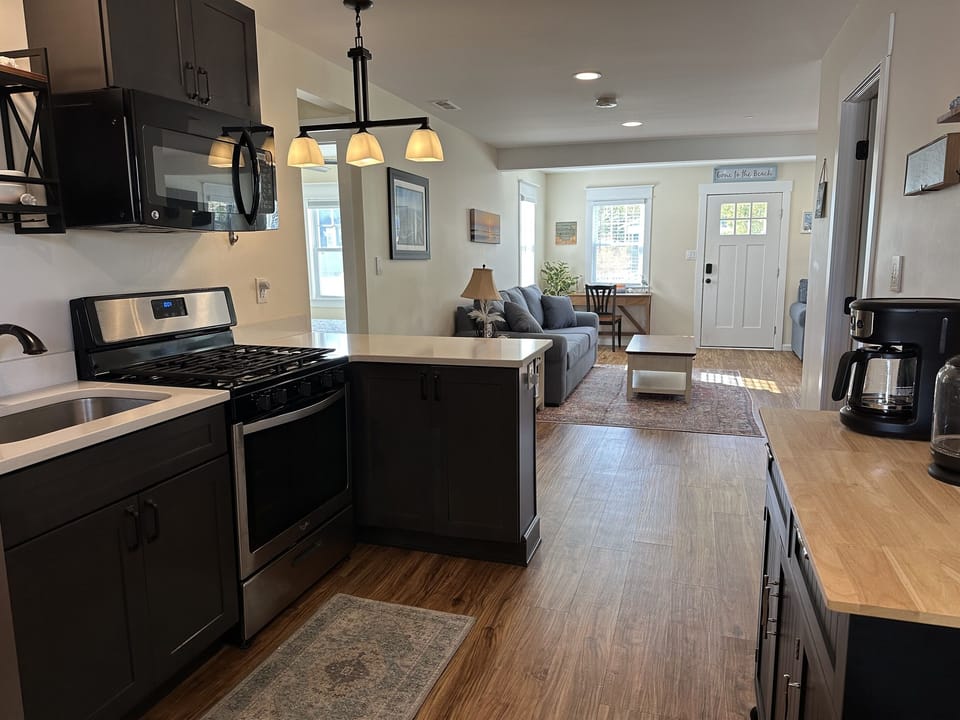 Kitchen and Living area