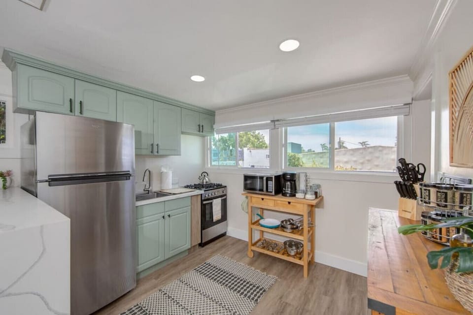 The property has a fully-equipped kitchen to cook some wonderful meals!