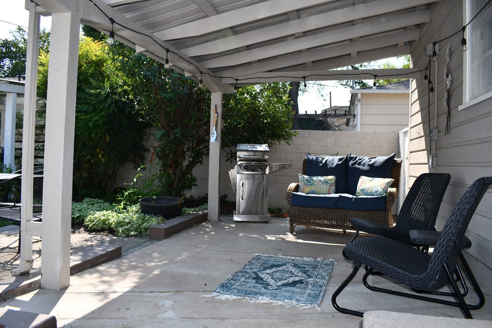Patio and BBQ