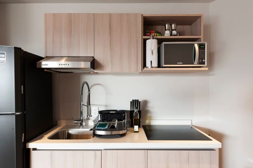 Equipped kitchen