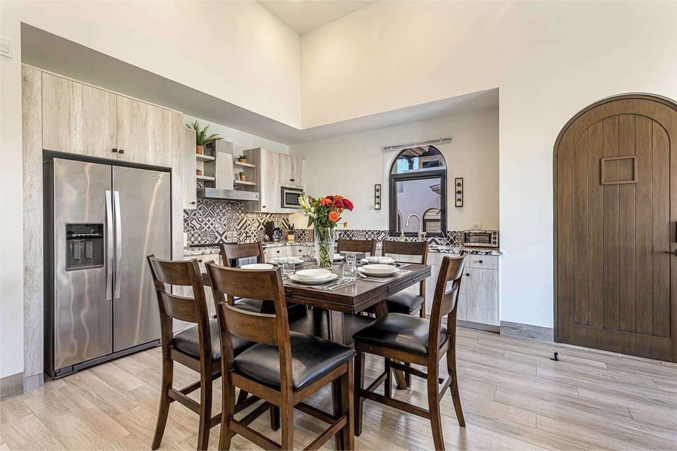 "Elegant dining area for special gatherings."