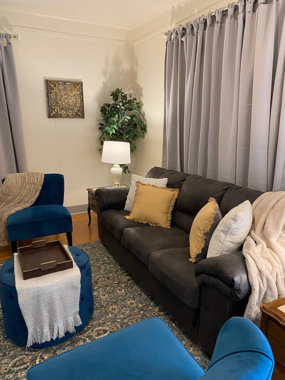 Cozy and inviting living room