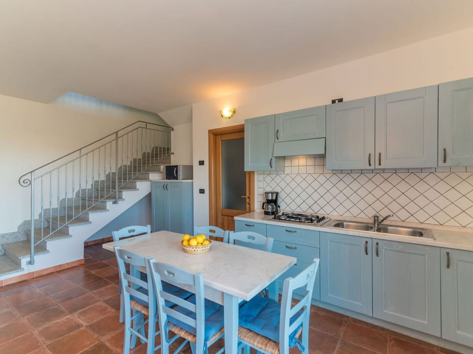 Cabinetry, Countertop, Furniture, Table, Building, Sink, Wood, Kitchen, Chair, Interior Design