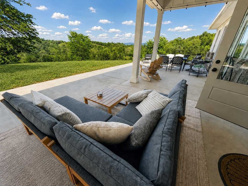 "Not much compares to relaxing on the deck overlooking the gorgeous view." - Daniele