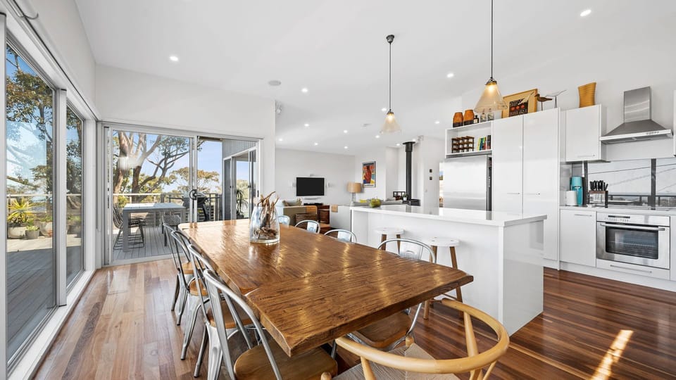 A modern well-appointed kitchen - an entertainer’s delight! 