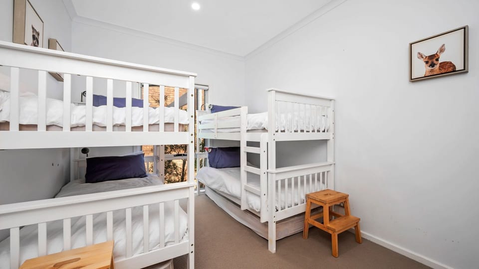  2 Bunk beds and a built-in robe