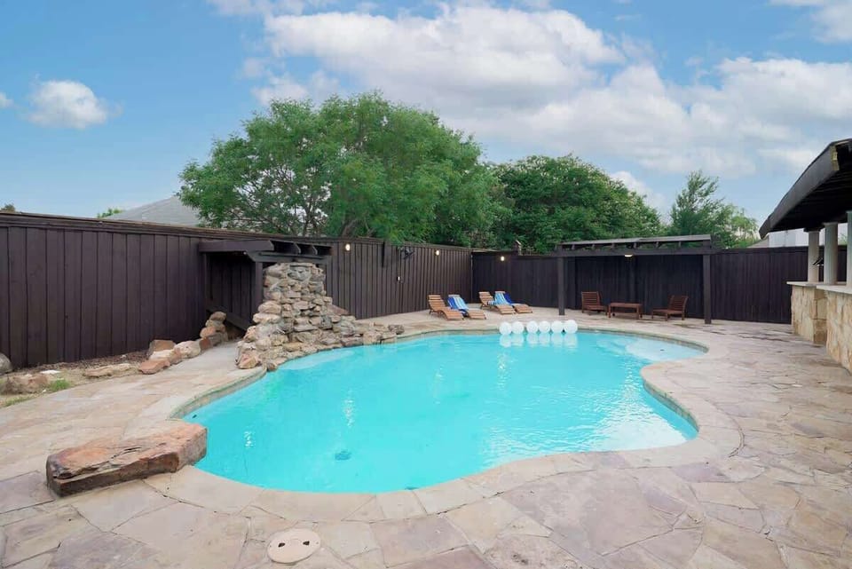 We try to keep the pool open all year. Send us a message for our pool schedule.