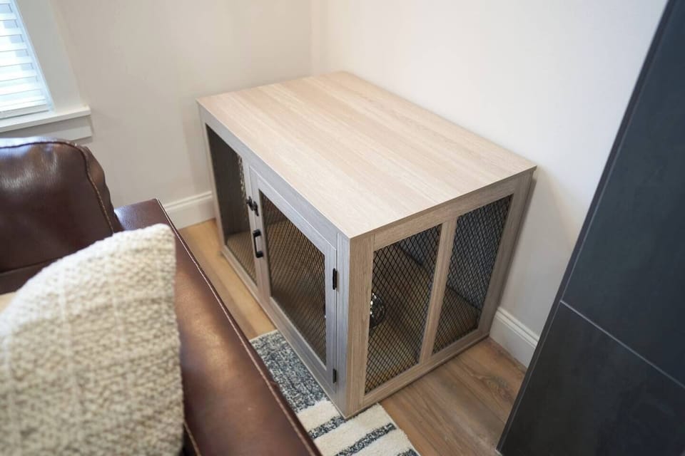 Dog Crate Provided