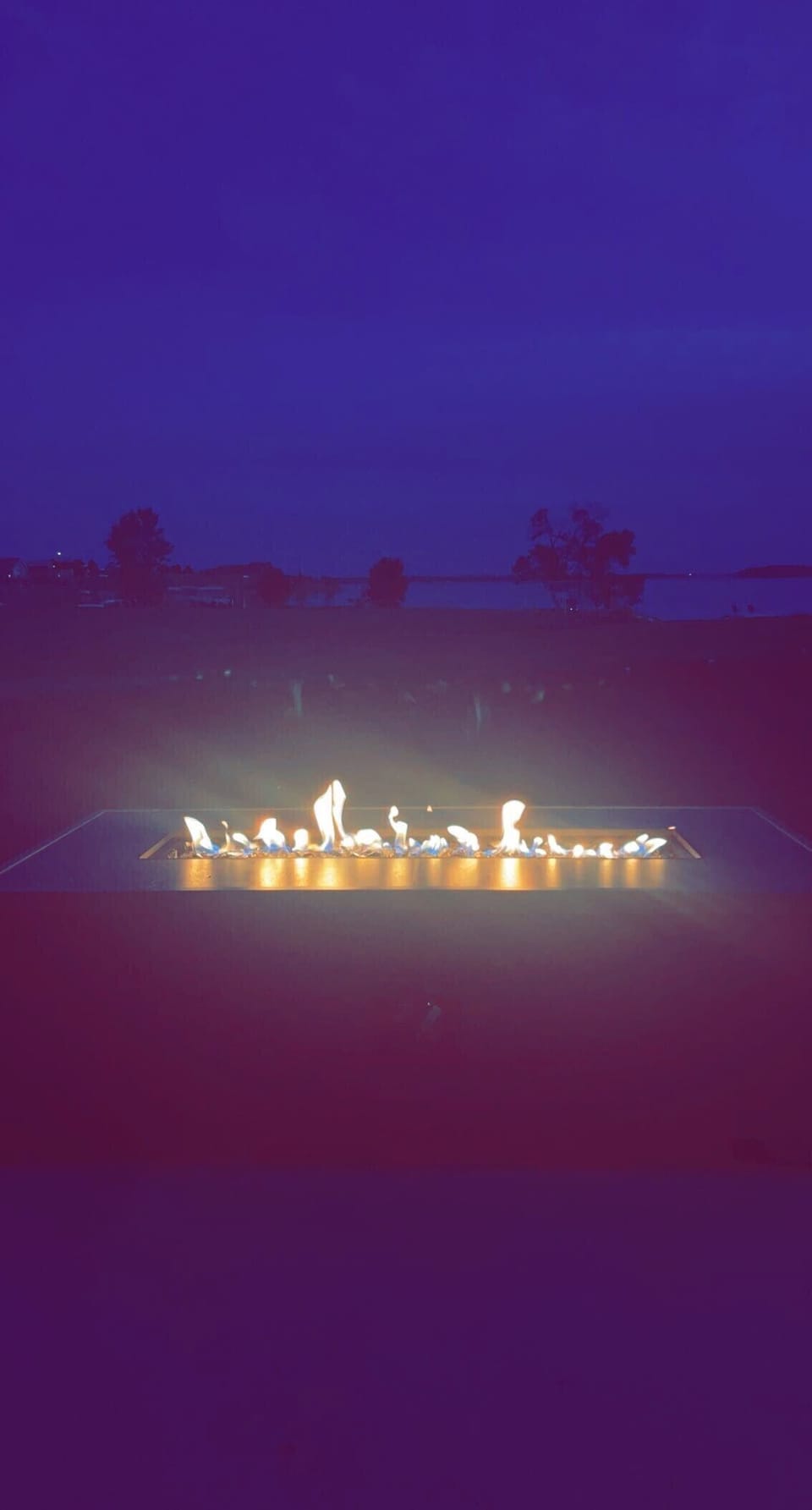 Propane fire pit