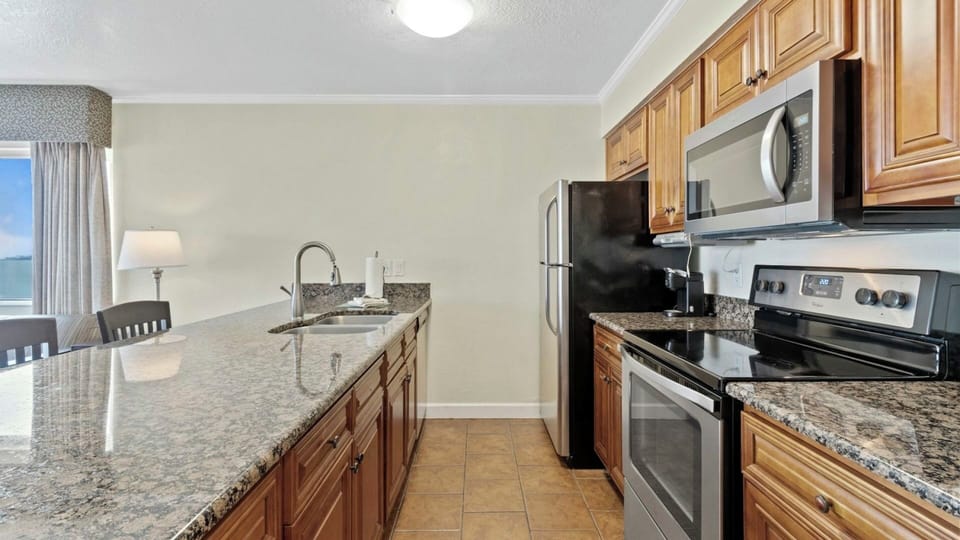 Kitchen. Interior and views may vary based on location and availability.