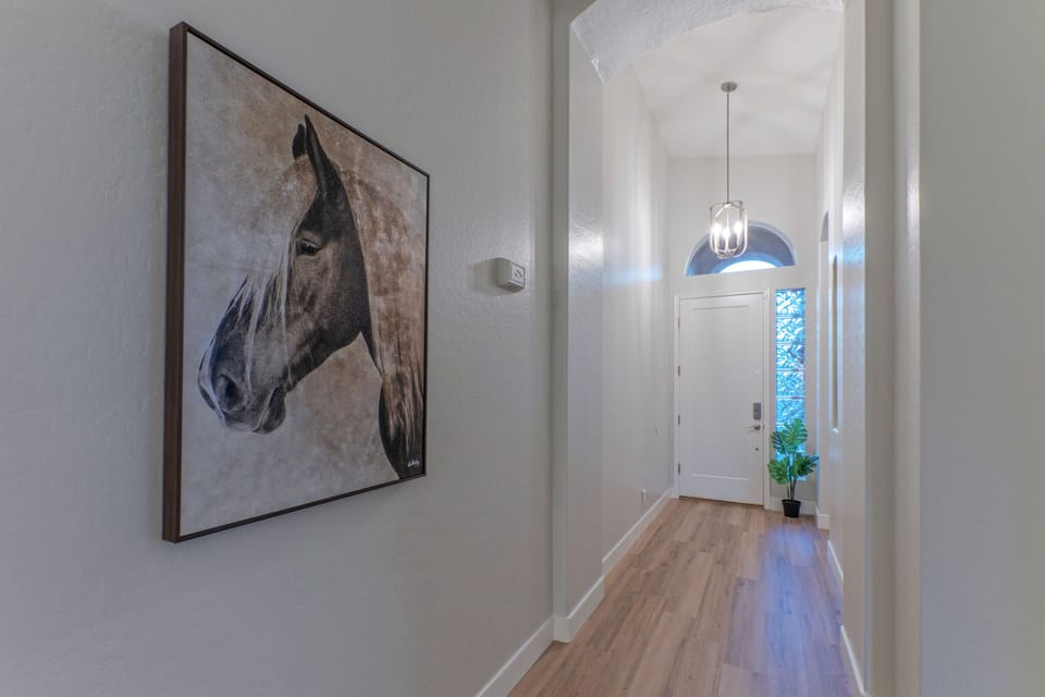 Front foyer welcomes you to your home away from home.