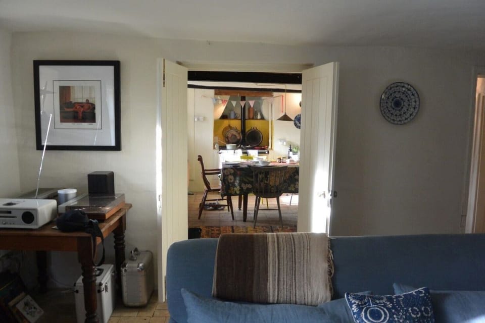 Main Sitting Room looking into Aga / Dining Room