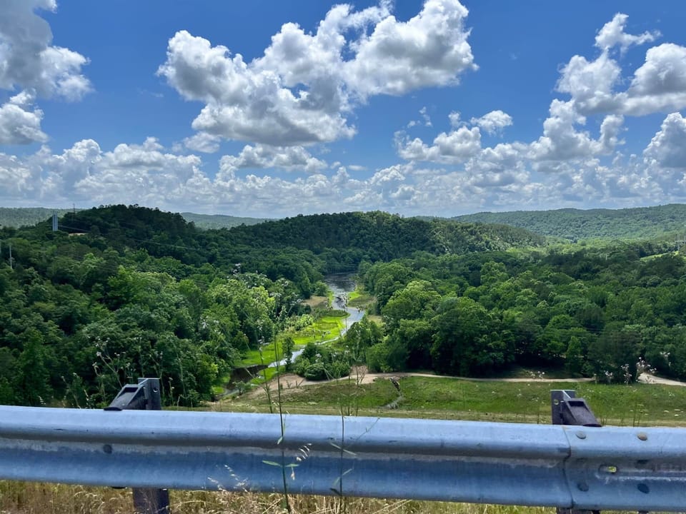 Drive to Beaver's Bend State Park