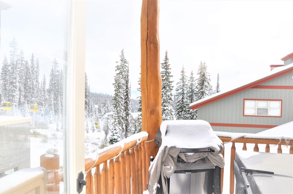 View of the Gondola from the hot tub